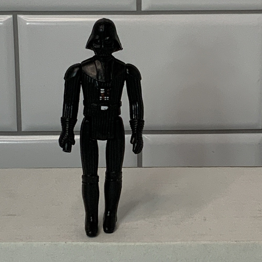 Vintage 1977 Kenner Star Wars First 12‎ Darth Vader Hong Kong 3.75" E